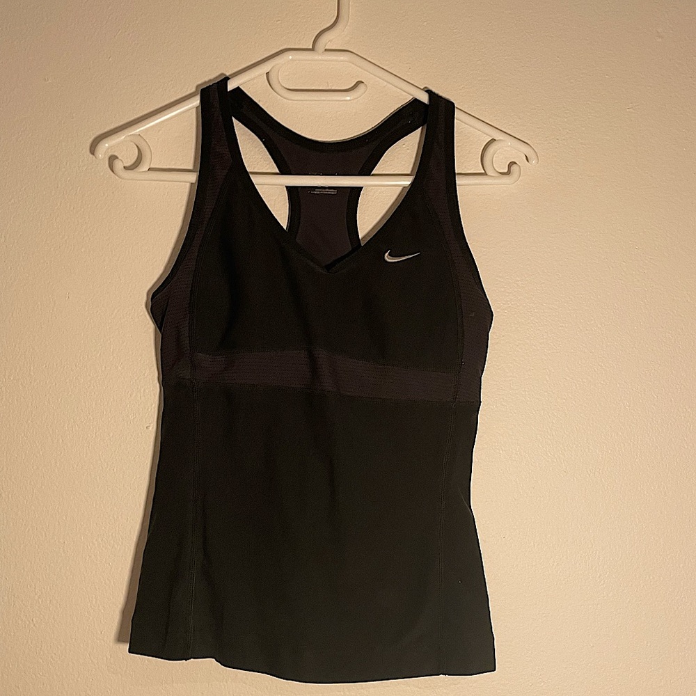 Nike dry fit black tank top